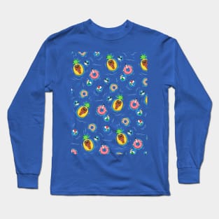 THE ENCHANTING POOL OF WHIMSICAL DELIGHT LOGO DESIGN Long Sleeve T-Shirt